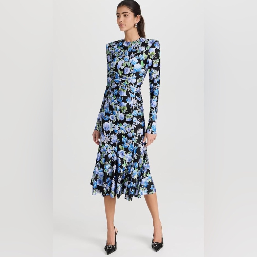 Philosophy di Lorenzo Serafini Women's Long Sleeve Floral Dress